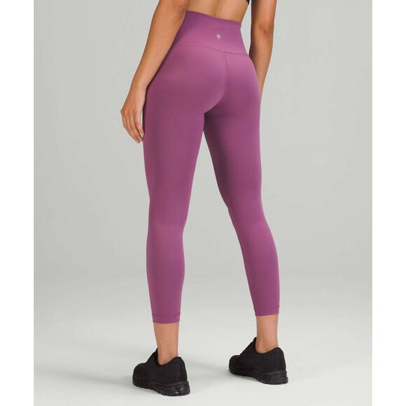 lululemon athletica Pants - Lululemon Wunder Train High-Rise Tight 25" Size 4 Plum Purple